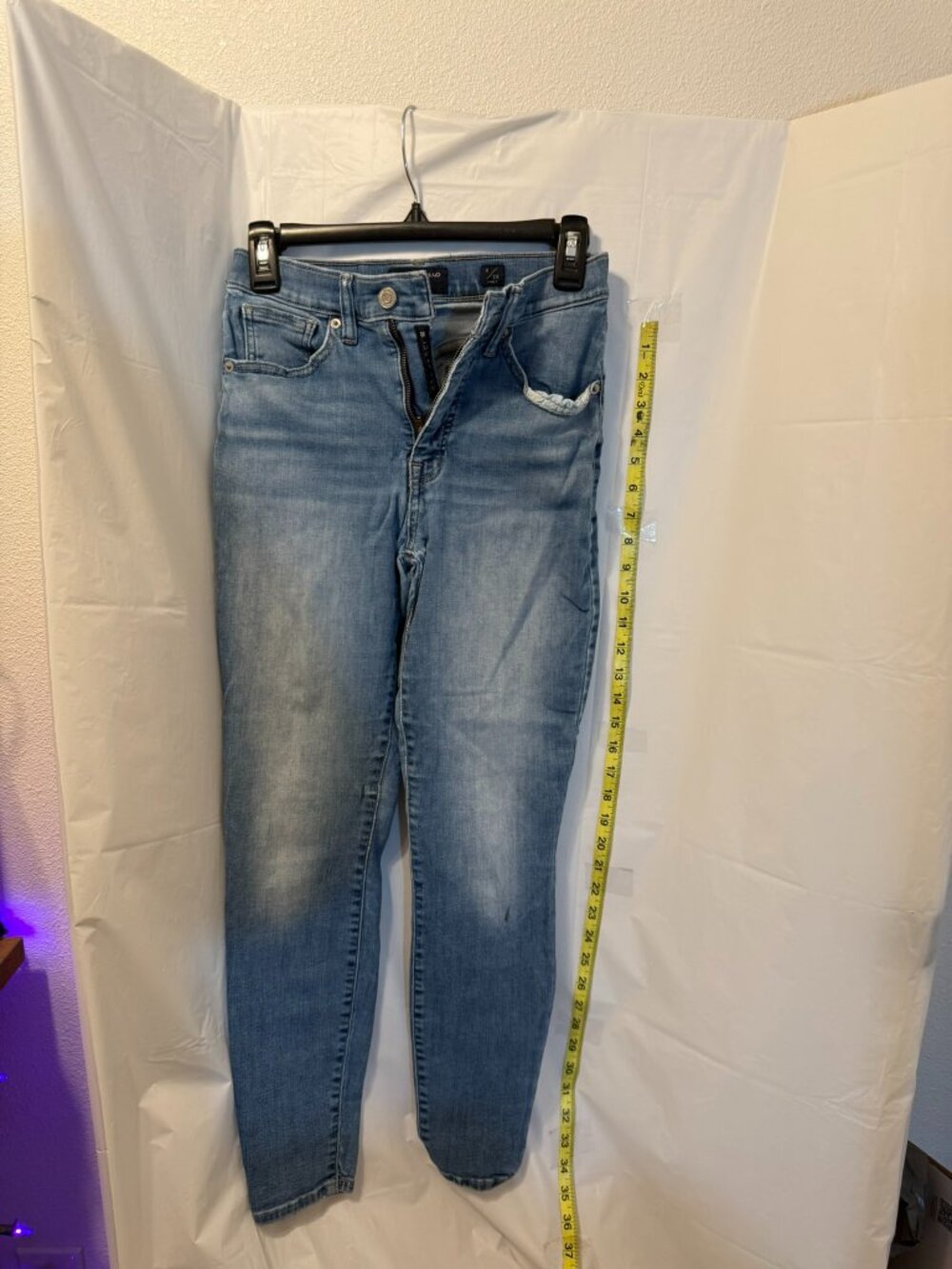 Lucky Brand Bridgette High Rise Skinny Jeans 6/28 Ankle Medium Wash Denim